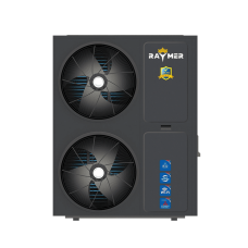 Інверторний тепловий насос для басейну Raymer Ray-37PD2 (36 кВт), об'єм басейну до
 160 м³, до -15°C/+43°С, (220 В)